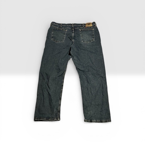 Wrangler Heritage Style Relaxed Fit Blue Jeans 40x30 - Picture 2 of 4